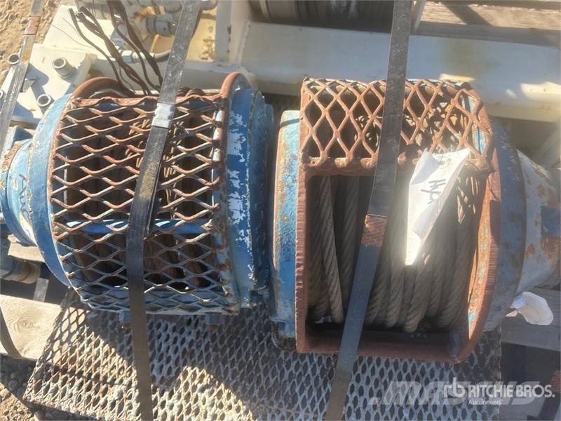 Quantity of (3) Hydraulic Winch Seilwinden, Bauaufzüge und Lastenaufzüge