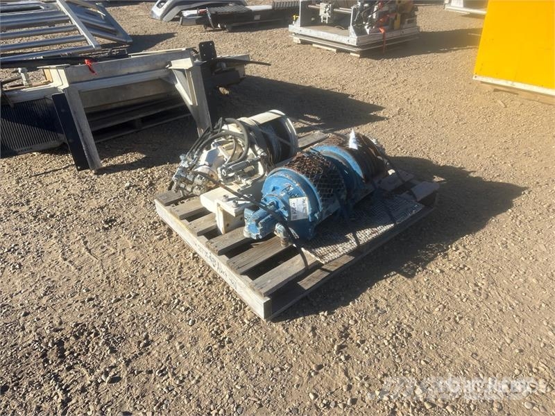 Quantity of (3) Hydraulic Winch Seilwinden, Bauaufzüge und Lastenaufzüge