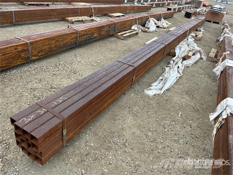  Quantity of 3 in x 3 in x .125 x 42 ft HSS Строителство - Други