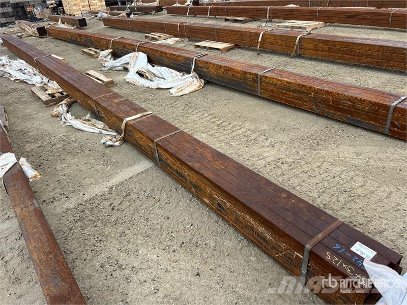  Quantity of 3 in x 3 in x .125 x 42 ft HSS Строителство - Други