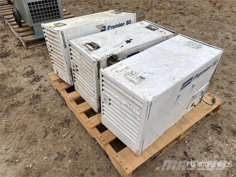  Quantity of (3) L B White TS080 Space Heater Sildīšanas un atkausēšanas iekārtas