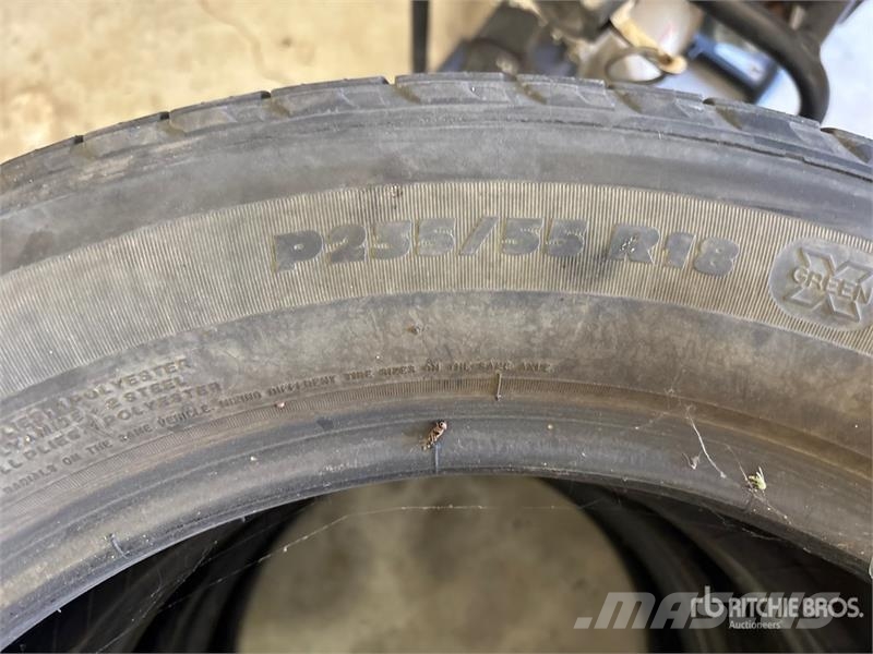 Quantity of (3) Michelin 235/55R18 Tires Tyres, wheels and rims