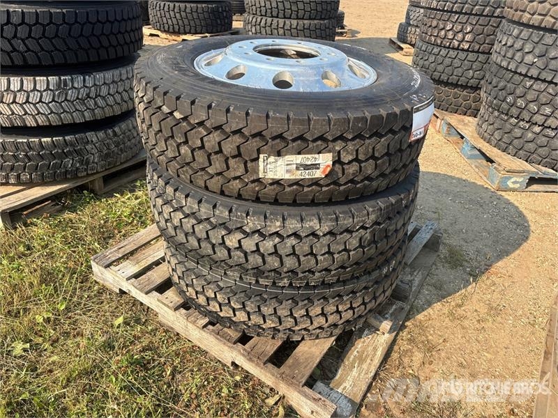 Quantity of (3) Michelin 275/70R22.5 Tires (Unused Tyres, wheels and rims