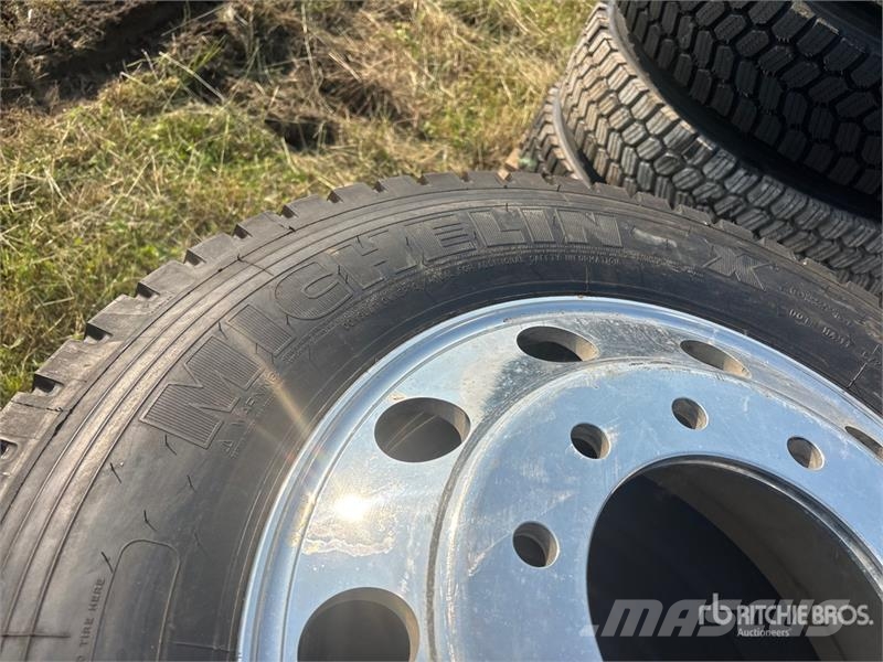 Quantity of (3) Michelin 275/70R22.5 Tires (Unused Tyres, wheels and rims