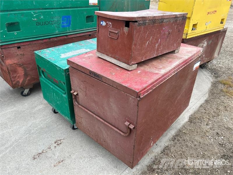 Quantity of (3) Miscellaneous Job Site Box مكونات أخرى