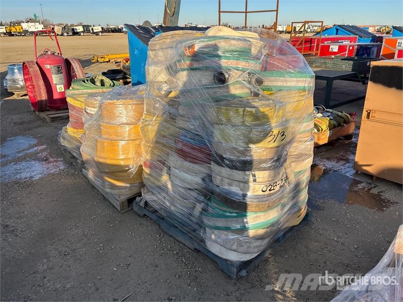  Quantity of (3) Pallets of Fire Hose مكونات أخرى