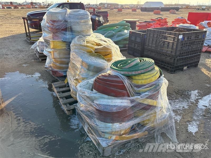  Quantity of (3) Pallets of Fire Hose مكونات أخرى