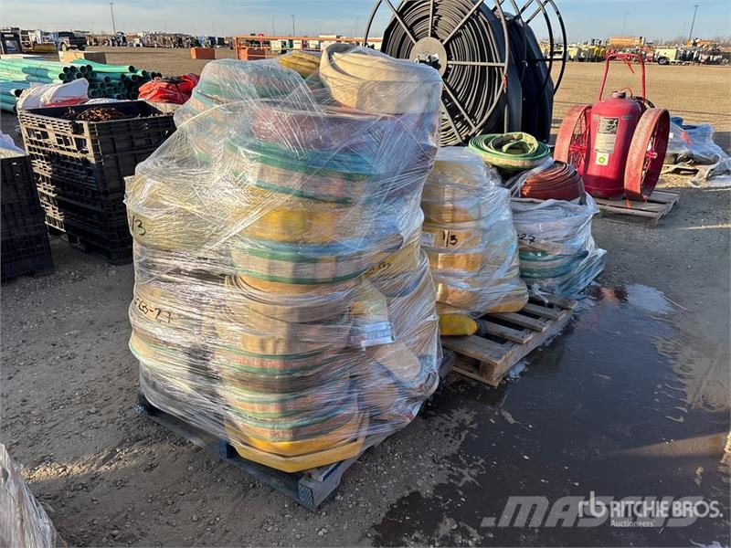  Quantity of (3) Pallets of Fire Hose مكونات أخرى