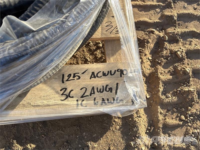  Quantity of (3) Pallets of Industrial Cable مكونات أخرى