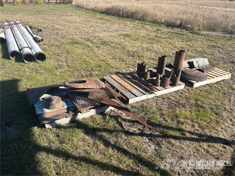 Quantity of (3) Pallets of Scrap Steel Frezos