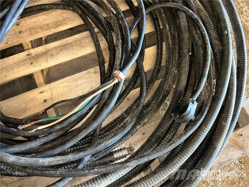 Quantity of (3) Pallets of Electrical Cable Andre komponenter