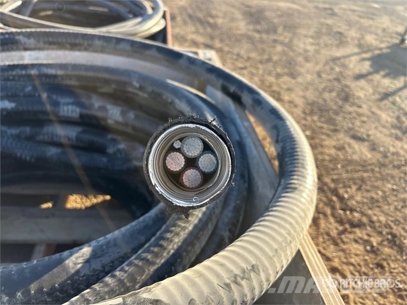  Quantity of (3) Pallets of Industrial Cable مكونات أخرى