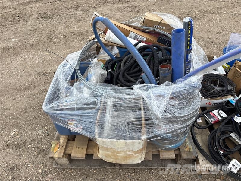  Quantity of (3) Pallets of Tools and Parts Andre komponenter