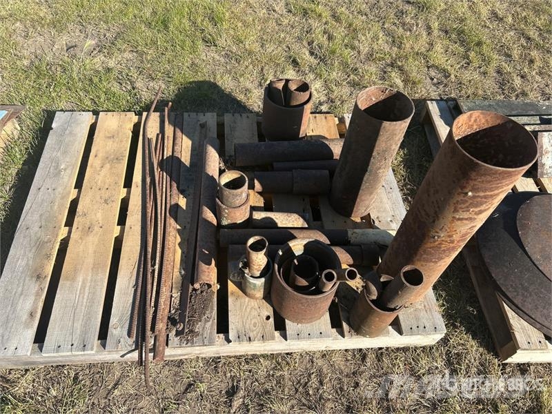 Quantity of (3) Pallets of Scrap Steel Frezos