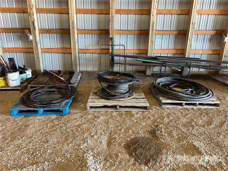 Quantity of (3) Pallets of Electrical Cable Andre komponenter