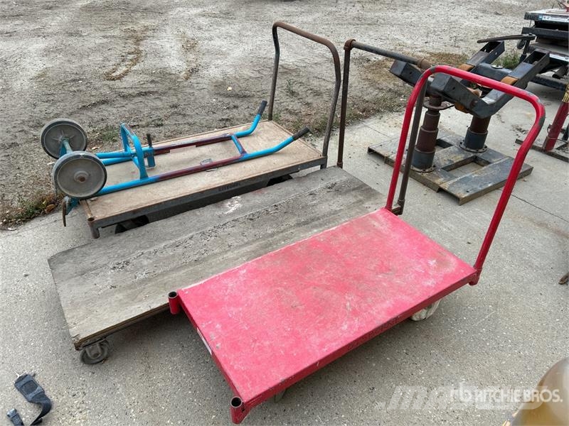  Quantity of (3) Platform Shop Carts مكونات أخرى
