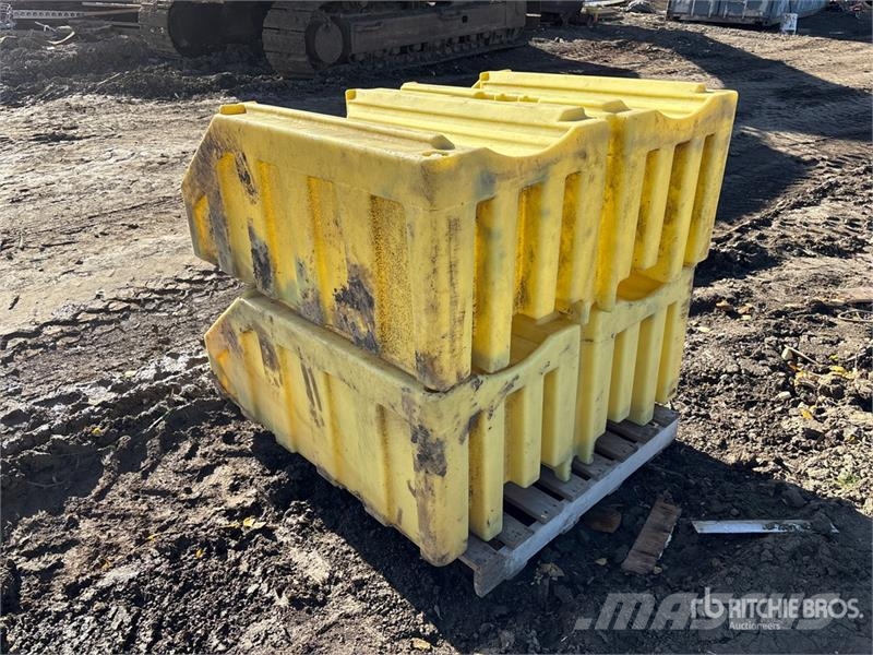  Quantity of (3) Poly tank and containments المصاعد والرافعات المادية