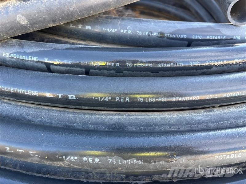 Quantity of 3 rolls of 1 1/4" Poly Tubing Seilwinden, Bauaufzüge und Lastenaufzüge