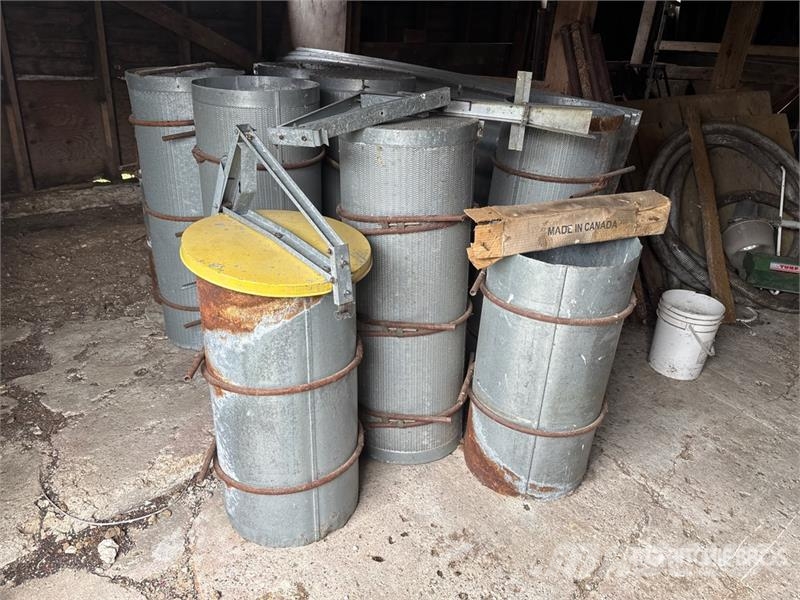  Quantity of (3) Sets of Aeration Bin Ducting Processering och lagring av skörd - Övrigt