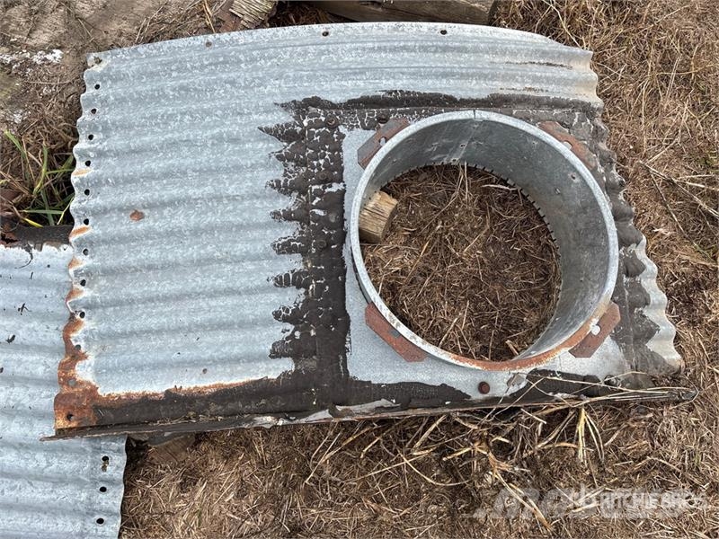  Quantity of (3) Sets of Aeration Bin Ducting Processering och lagring av skörd - Övrigt