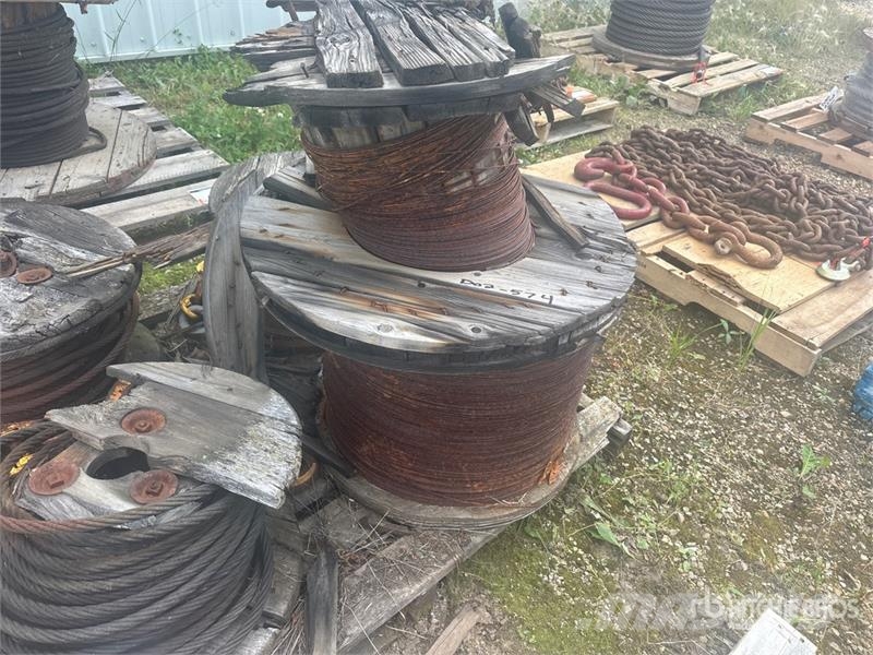 Quantity of (3) Spools of Cable Drugi deli