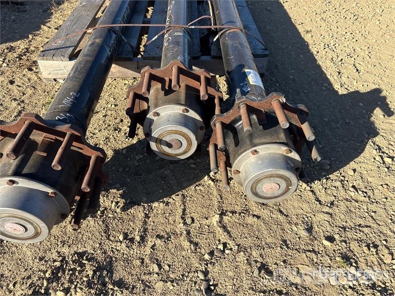 Quantity of (3) Trailer Axle (Unused) Osi