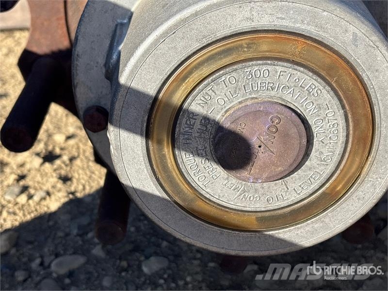 Quantity of (3) Trailer Axle (Unused) Osi