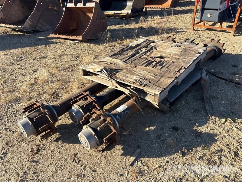 Quantity of (3) Trailer Axle (Unused) Osi