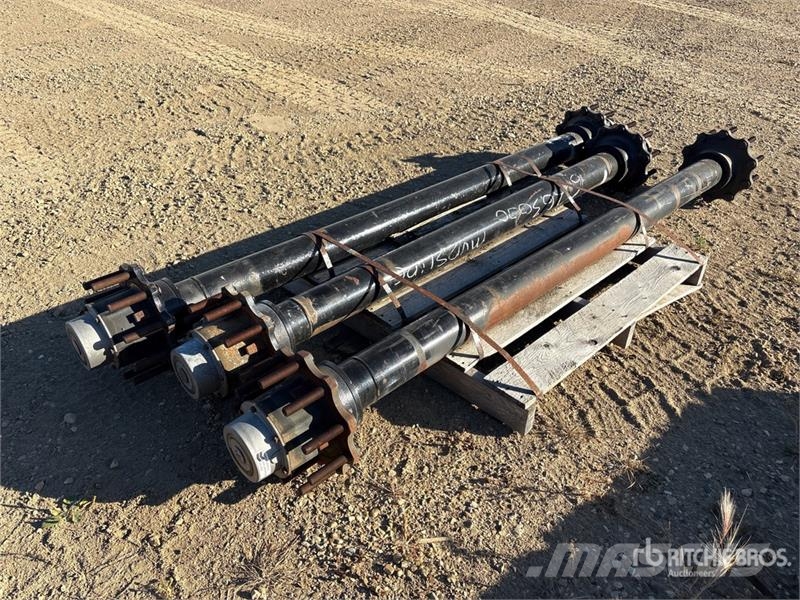 Quantity of (3) Trailer Axle (Unused) Osi