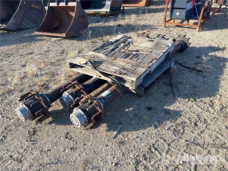 Quantity of (3) Trailer Axle (Unused) Osi