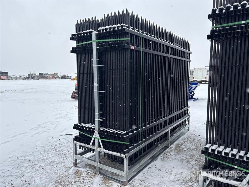 Quantity of (30) 10 ft x 7 ft Iron Fencing Fencing equipment