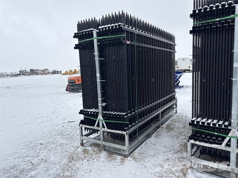 Quantity of (30) 10 ft x 7 ft Iron Fencing Fencing equipment