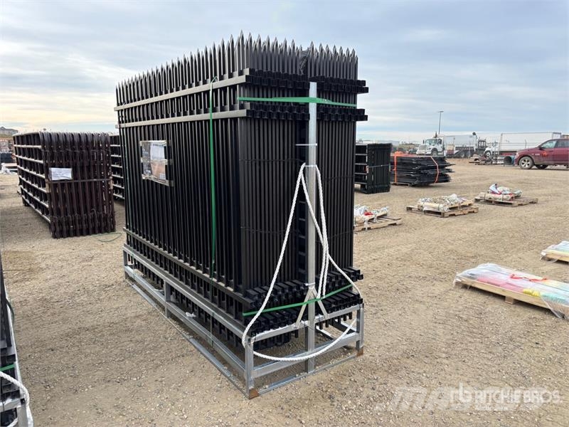  Quantity of (30) 117 in x 104 in Iron Fencing Karja-aidat