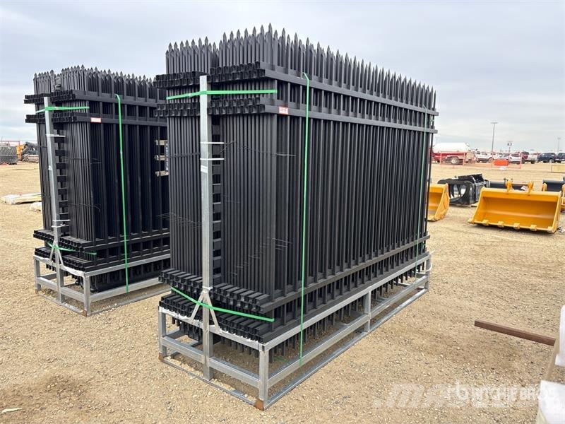  Quantity of (30) 117 in x 104 in Iron Fencing Karja-aidat