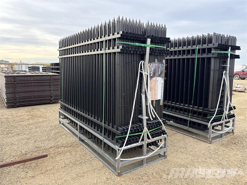  Quantity of (30) 117 in x 104 in Iron Fencing Karja-aidat