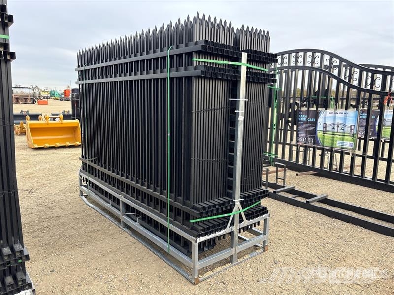  Quantity of (30) 117 in x 104 in Iron Fencing Karja-aidat