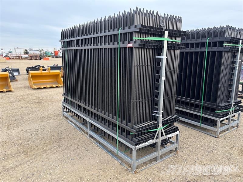  Quantity of (30) 117 in x 104 in Iron Fencing Karja-aidat