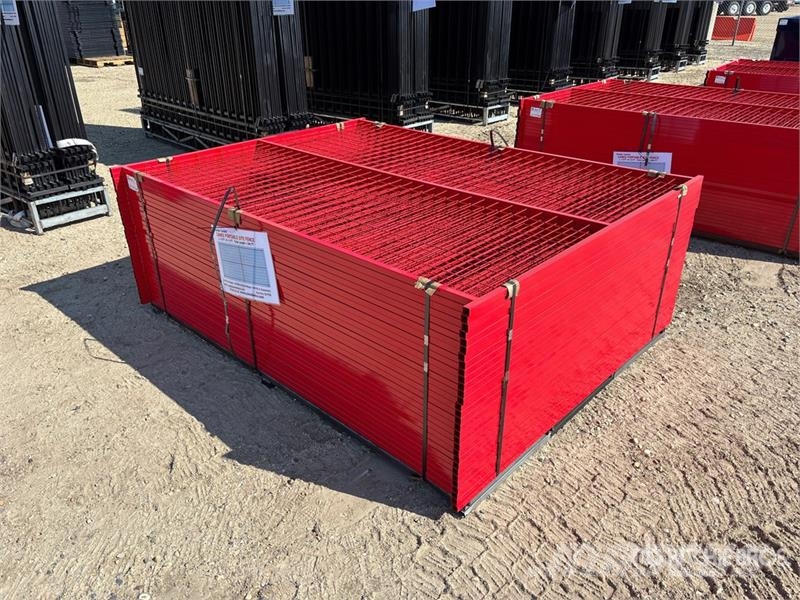 Quantity of (30) Canex 8 ft x 6 ft Powder Coated T Drugi deli