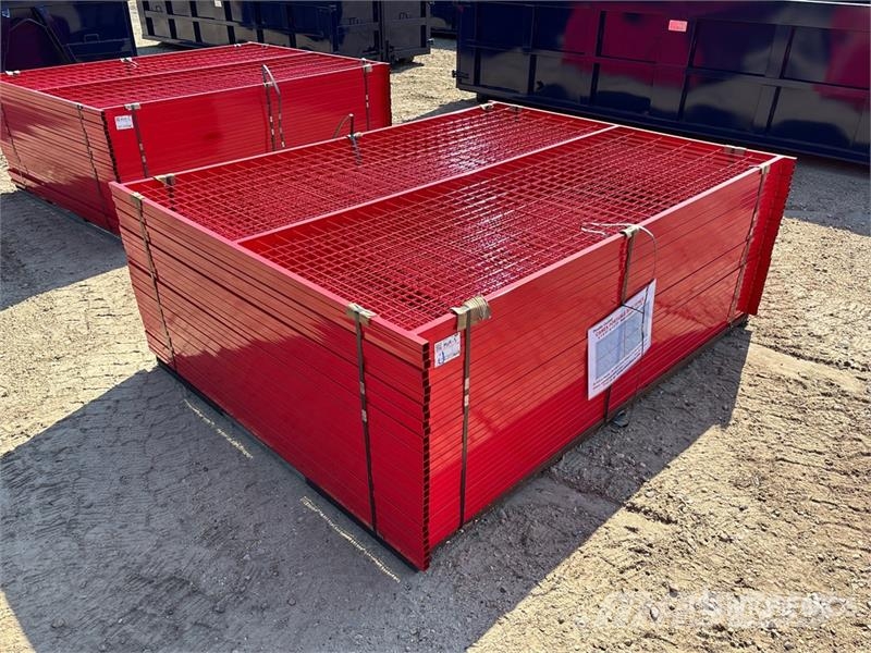 Quantity of (30) Canex 8 ft x 6 ft Powder Coated T Other components