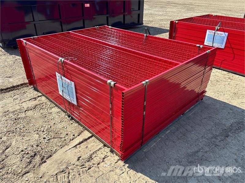 Quantity of (30) Canex 8 ft x 6 ft Powder Coated T Drugi deli