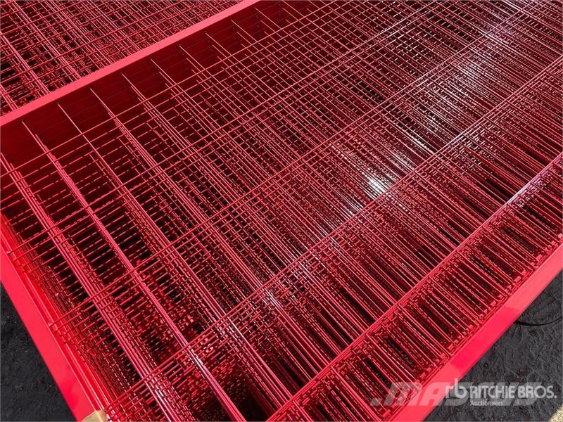 Quantity of (30) Canex 8 ft x 6 ft Powder Coated T Drugi deli