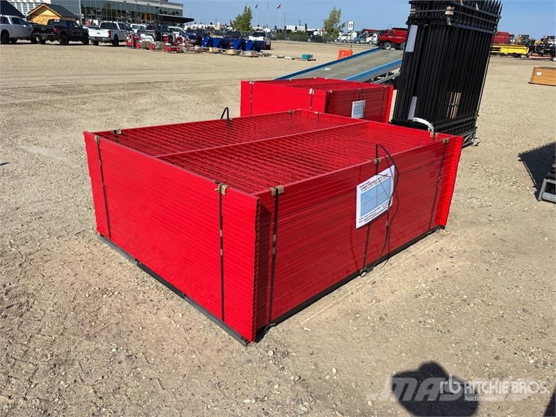 Quantity of (30) Canex 8 ft x 6 ft Powder Coated T Drugi deli