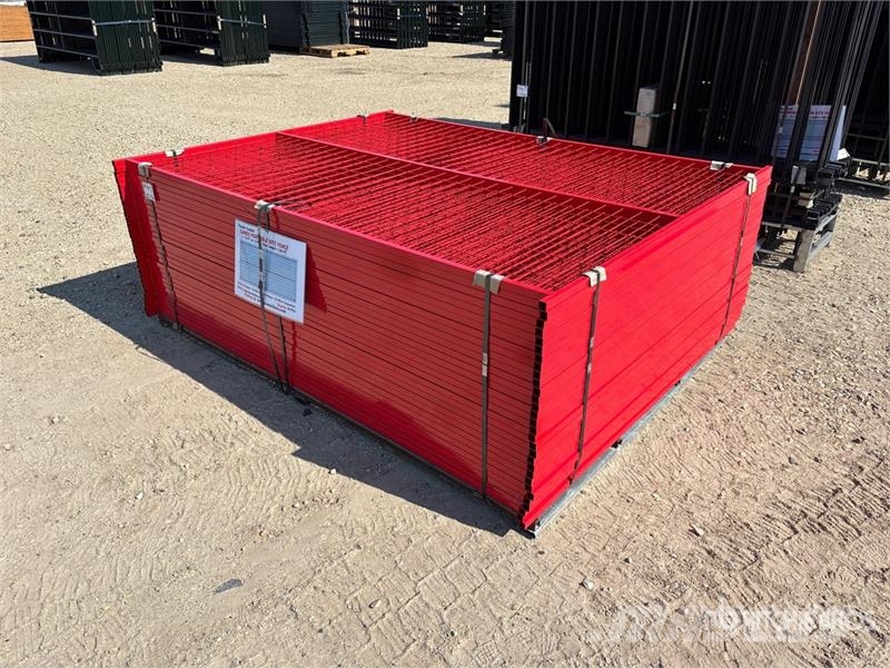 Quantity of (30) Canex 8 ft x 6 ft Powder Coated T Drugi deli