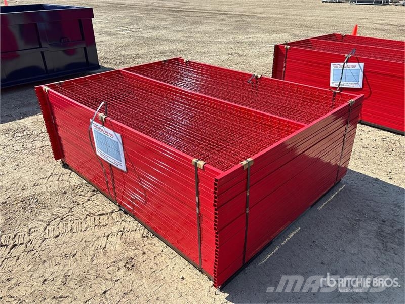 Quantity of (30) Canex 8 ft x 6 ft Powder Coated T Other components