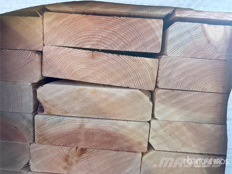 Quantity of (320) 2 x 6 x 8 Douglas Fir #3 Lumber Kiti naudoti statybos komponentai