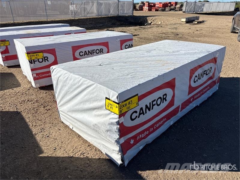 Quantity of (320) 2 x 6 x 8 Douglas Fir #3 Lumber Kiti naudoti statybos komponentai