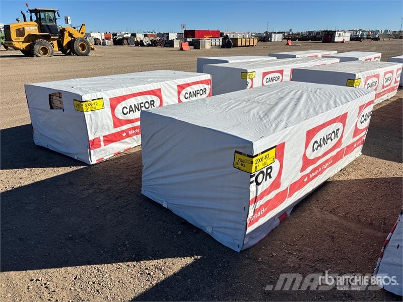 Quantity of (320) 2 x 6 x 8 Douglas Fir #3 Lumber Kiti naudoti statybos komponentai