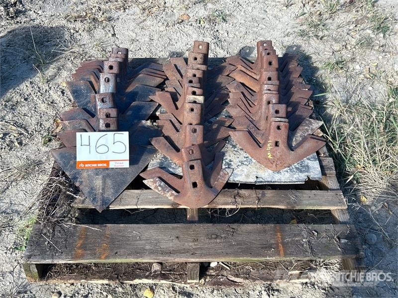 Quantity of (37) Cultivator Sweep Andre komponenter