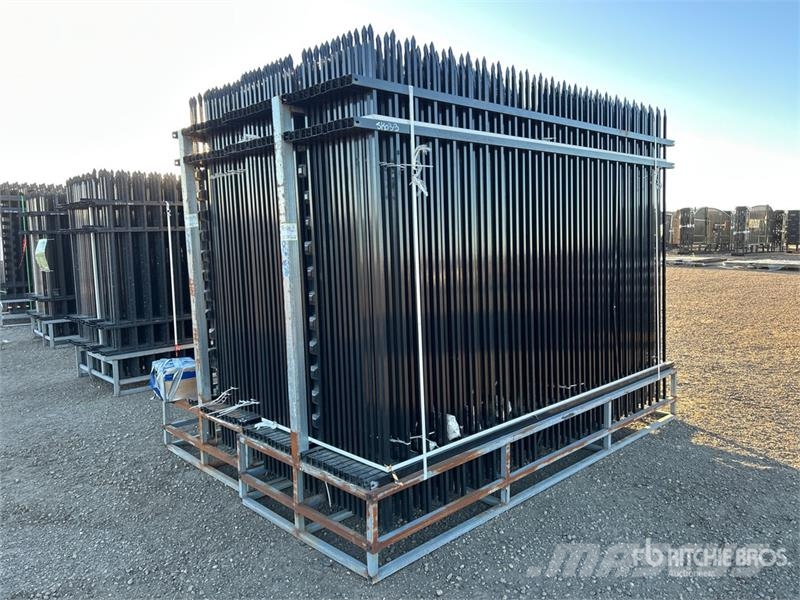  Quantity of (38) 9 ft x 36 ft 9 in Powder Coated M Fencing equipment