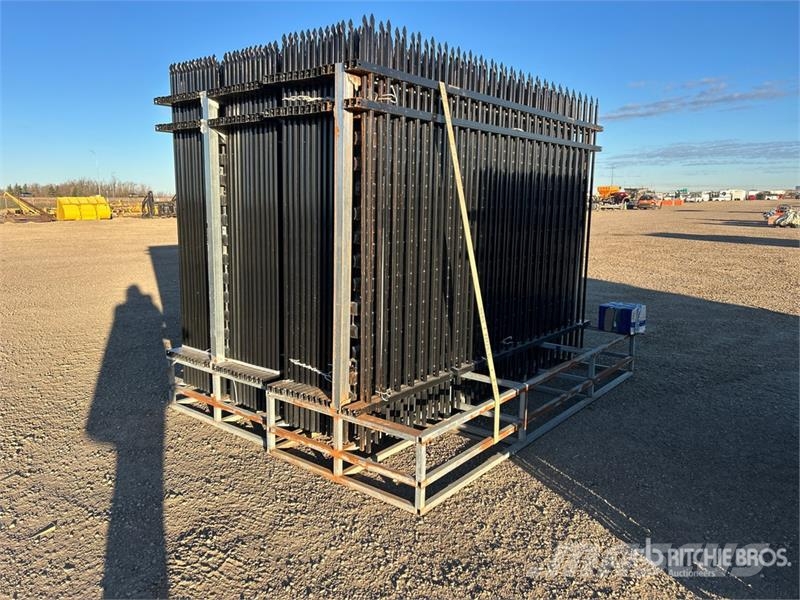  Quantity of (38) 9 ft x 36 ft 9 in Powder Coated M Fencing equipment